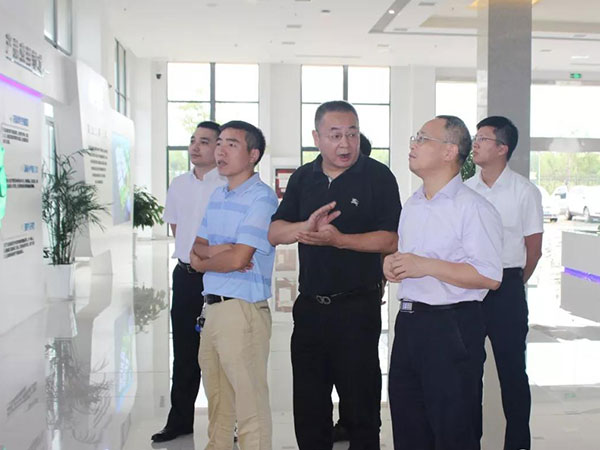 安徽省能源局副局長曹越方一行蒞臨萬豪能源考察調(diào)研