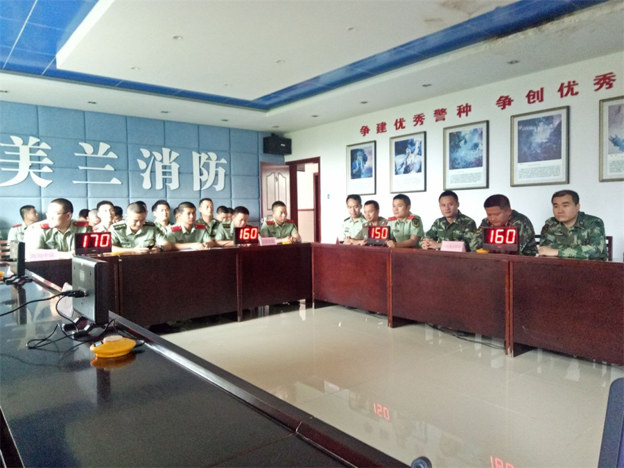 美兰大队新共同条令知识竞赛