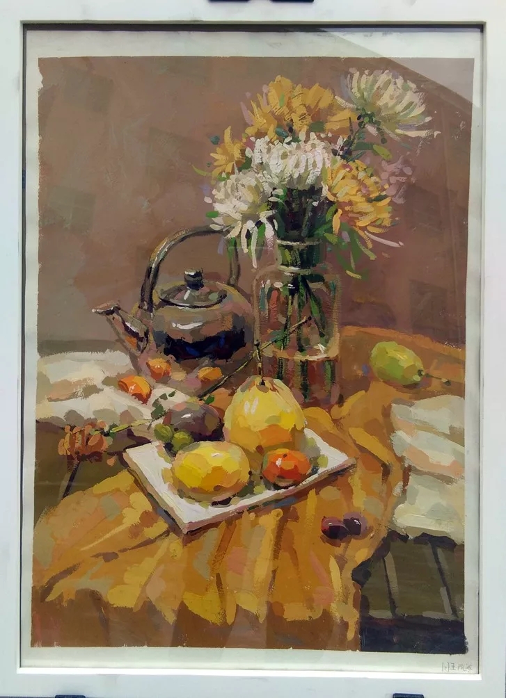 博文中学2017年迎元旦美术汇报展