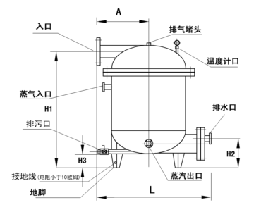 自动切水器结构图