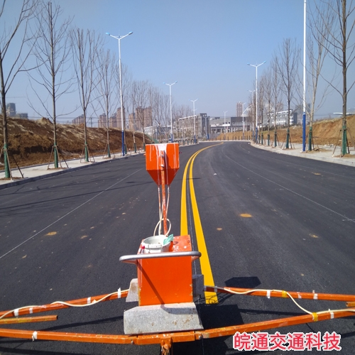 來安新城大道道路劃線工程