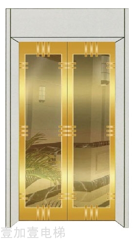 观光电梯厅门装潢