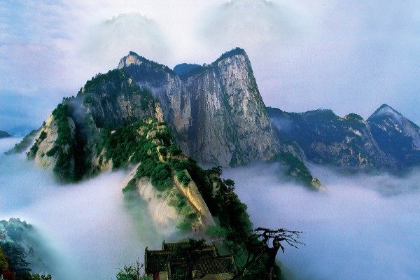 Image result for mt. hua peak