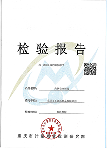 角钢安全梯笼质量检验报告（2023）