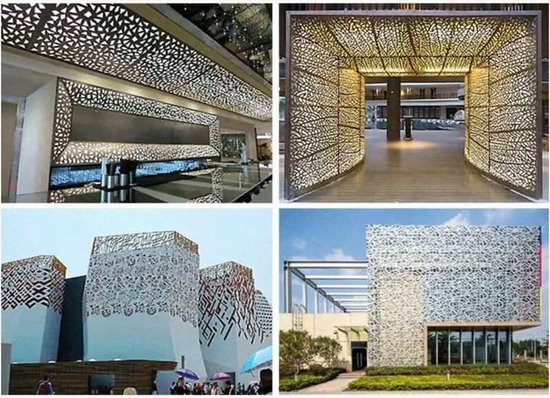 艺术冲孔造型板