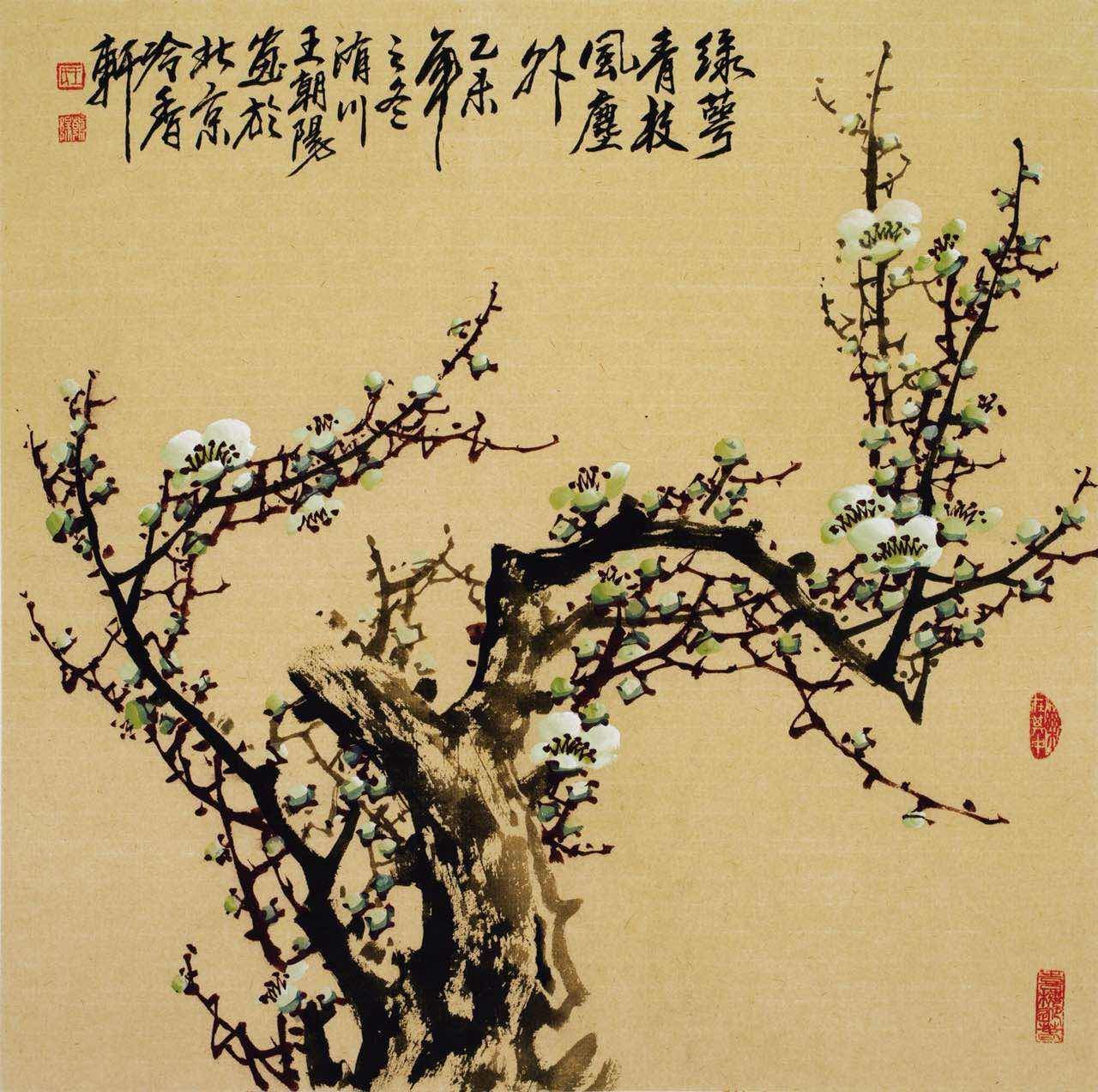 王朝阳—梅花作品鉴赏