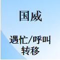 国威GW200/GW400/GW800/GW1000/GW1600-遇忙转移-无条件转移-分机转移-设置