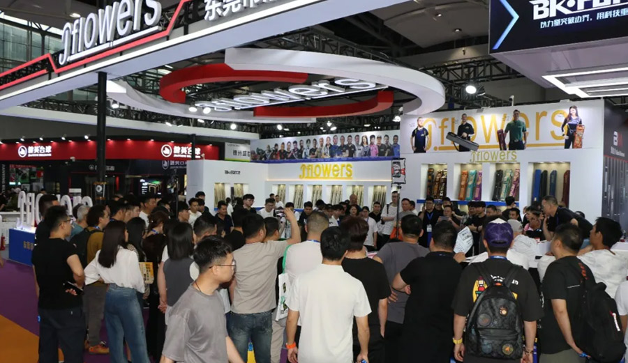 第十九届广州台博展 | JFLOWERS 毫米级精雕球杆全球首展