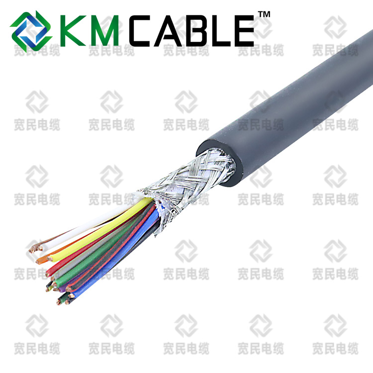 PVC 伺服电缆 电机屏蔽电缆