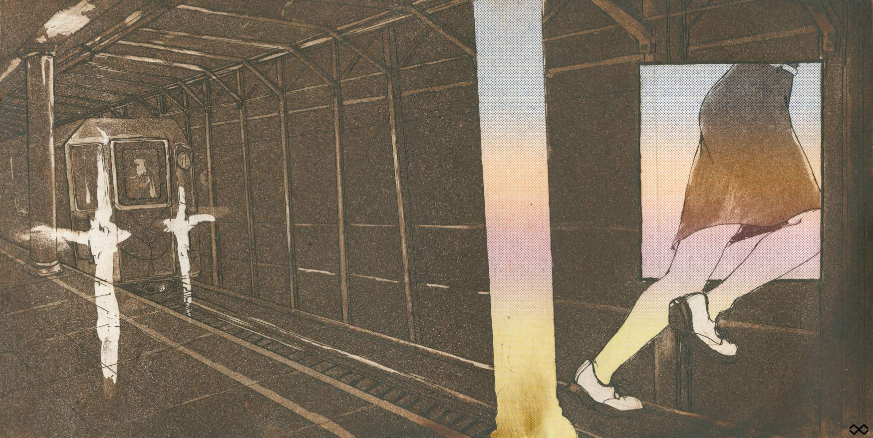 20250603100719_71161.jpg 一号线,2018,12x9英寸,蚀刻版画,丝网印刷(1).jpg