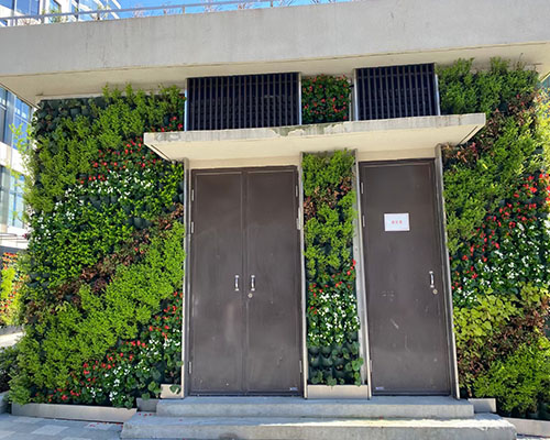 天津海河大观售楼处植物墙、室内垂直绿化、室内绿化墙