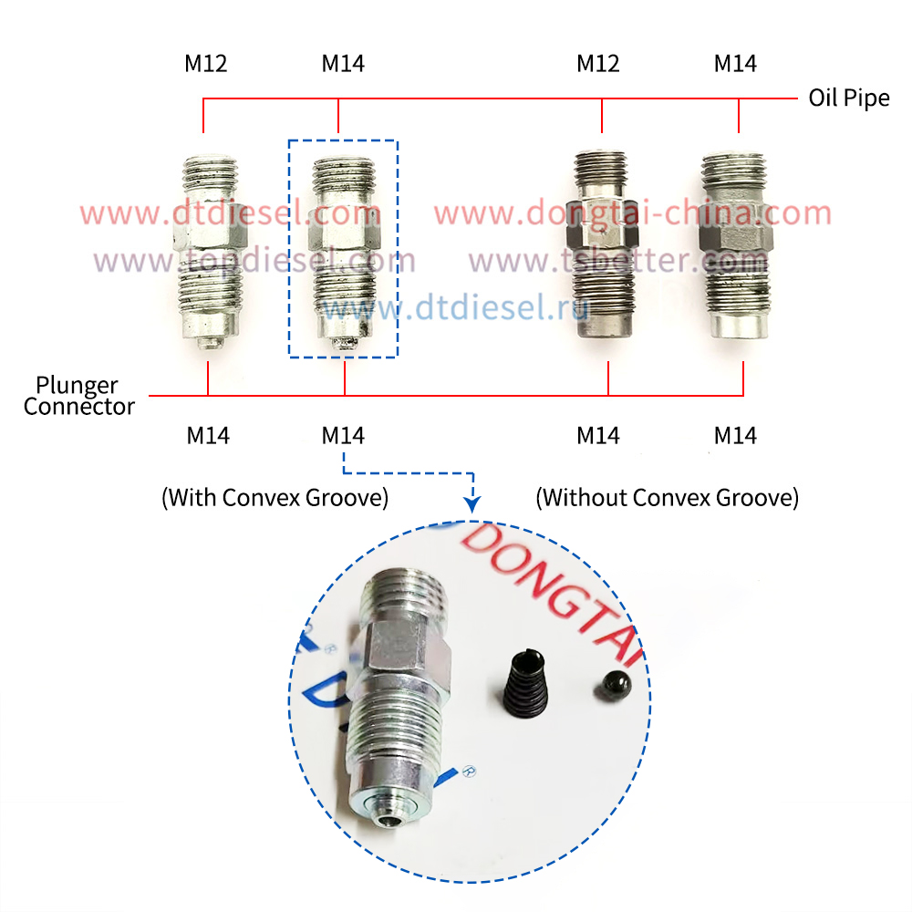 Oil Pipe Connector 294090-5060 M14 