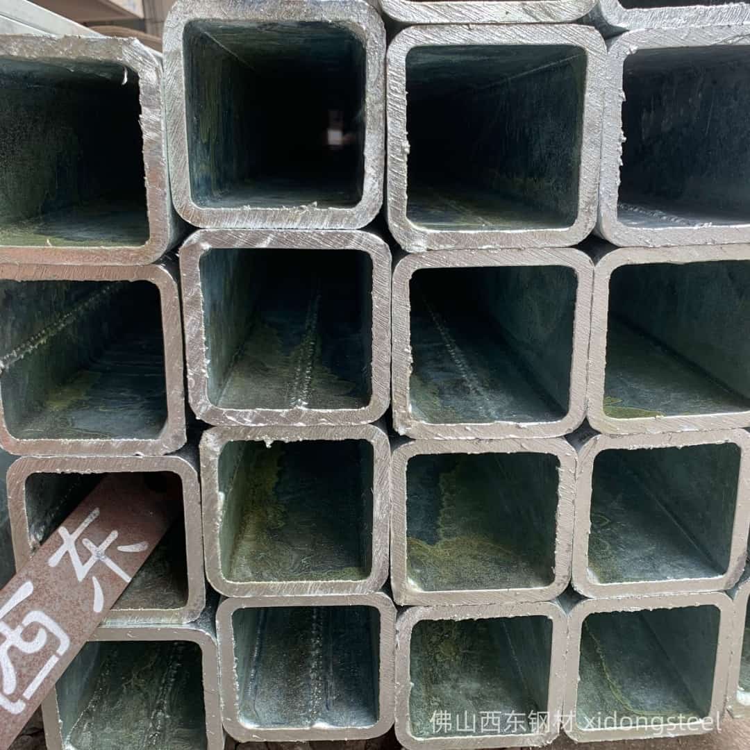 80*80*4.75方管实物图片