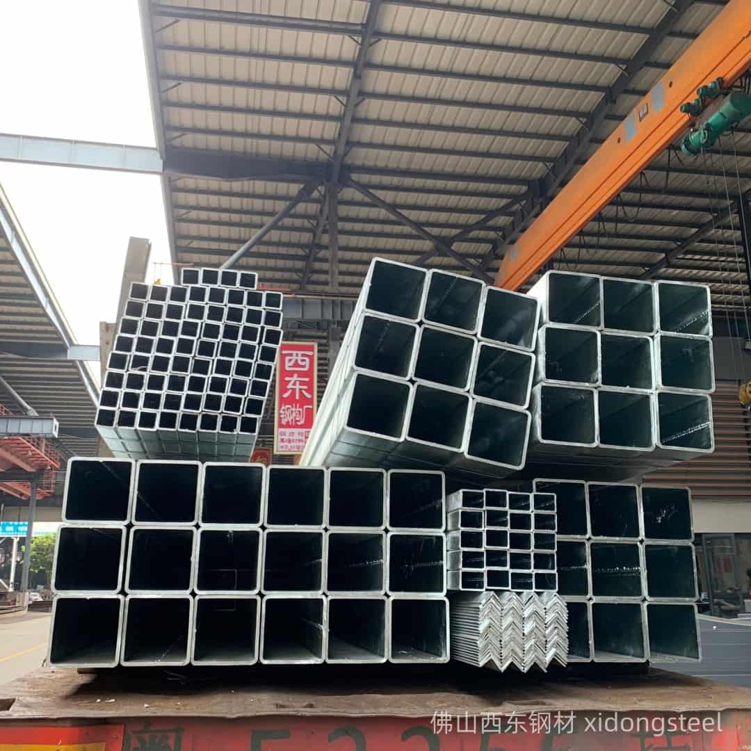 100*100*4.25方管实物图片