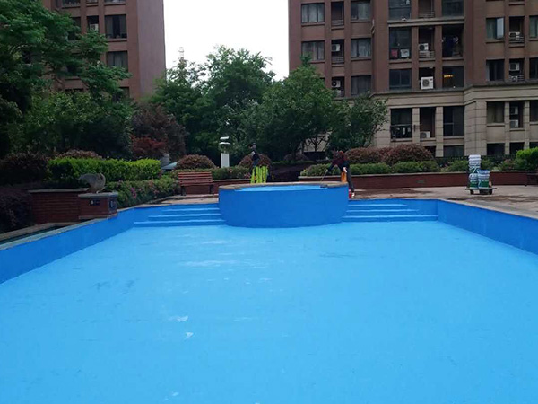 合肥万科城景观水池防水