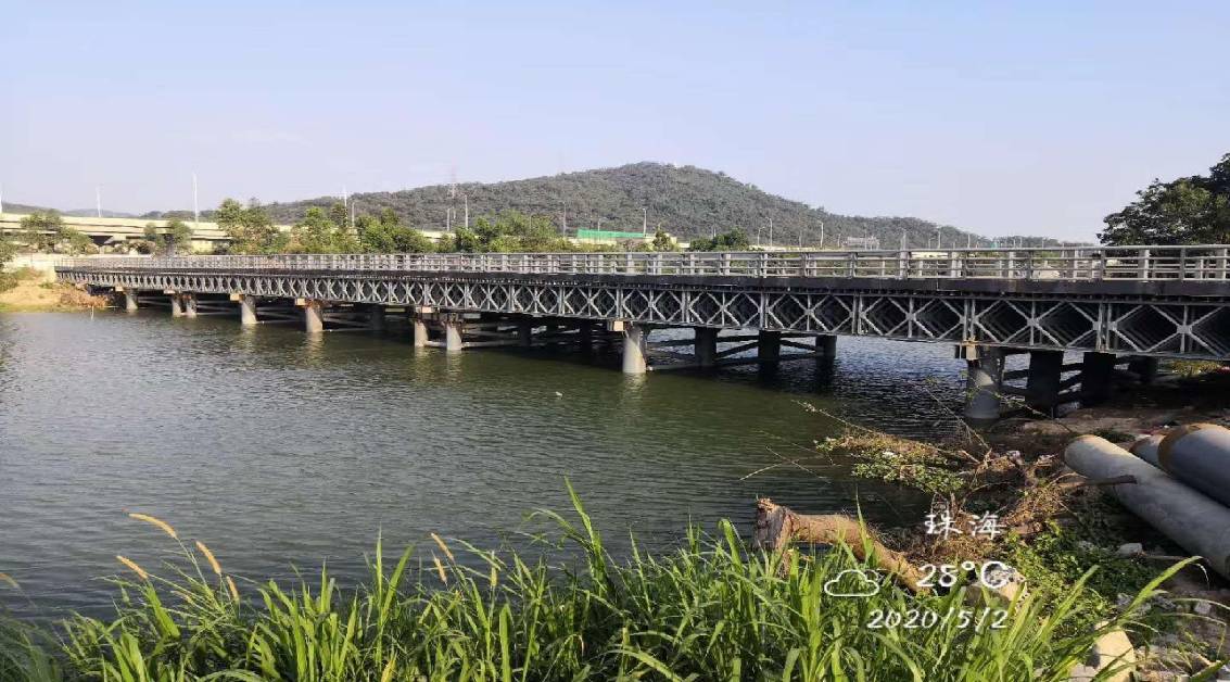 珠海恒大地产红线外钢便桥