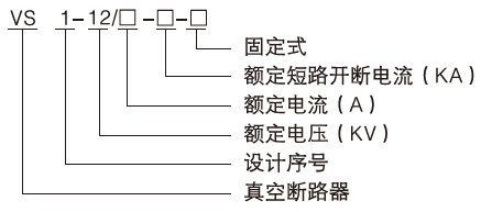 vs1-12戶內高壓真空斷路器