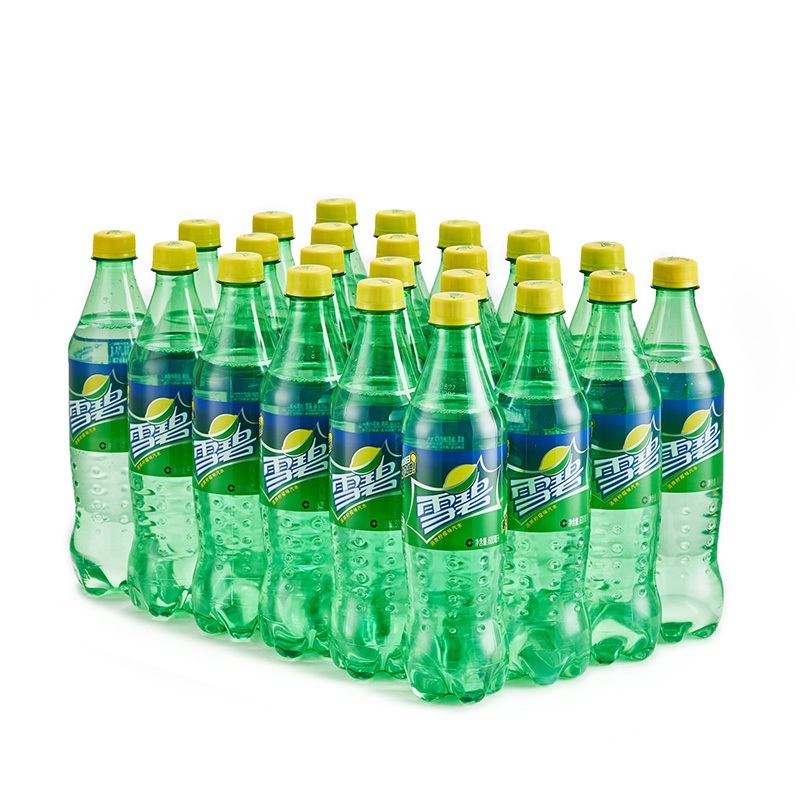 雪碧清爽柠檬味汽水600ml*24瓶 整箱