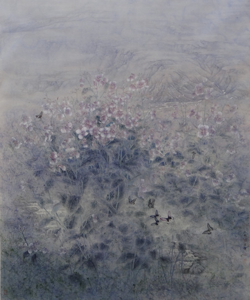 《今观二月兰》